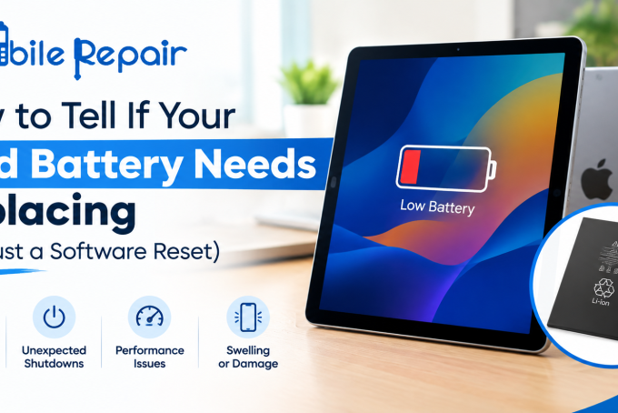 iPad battery replacement warning signs and symptoms